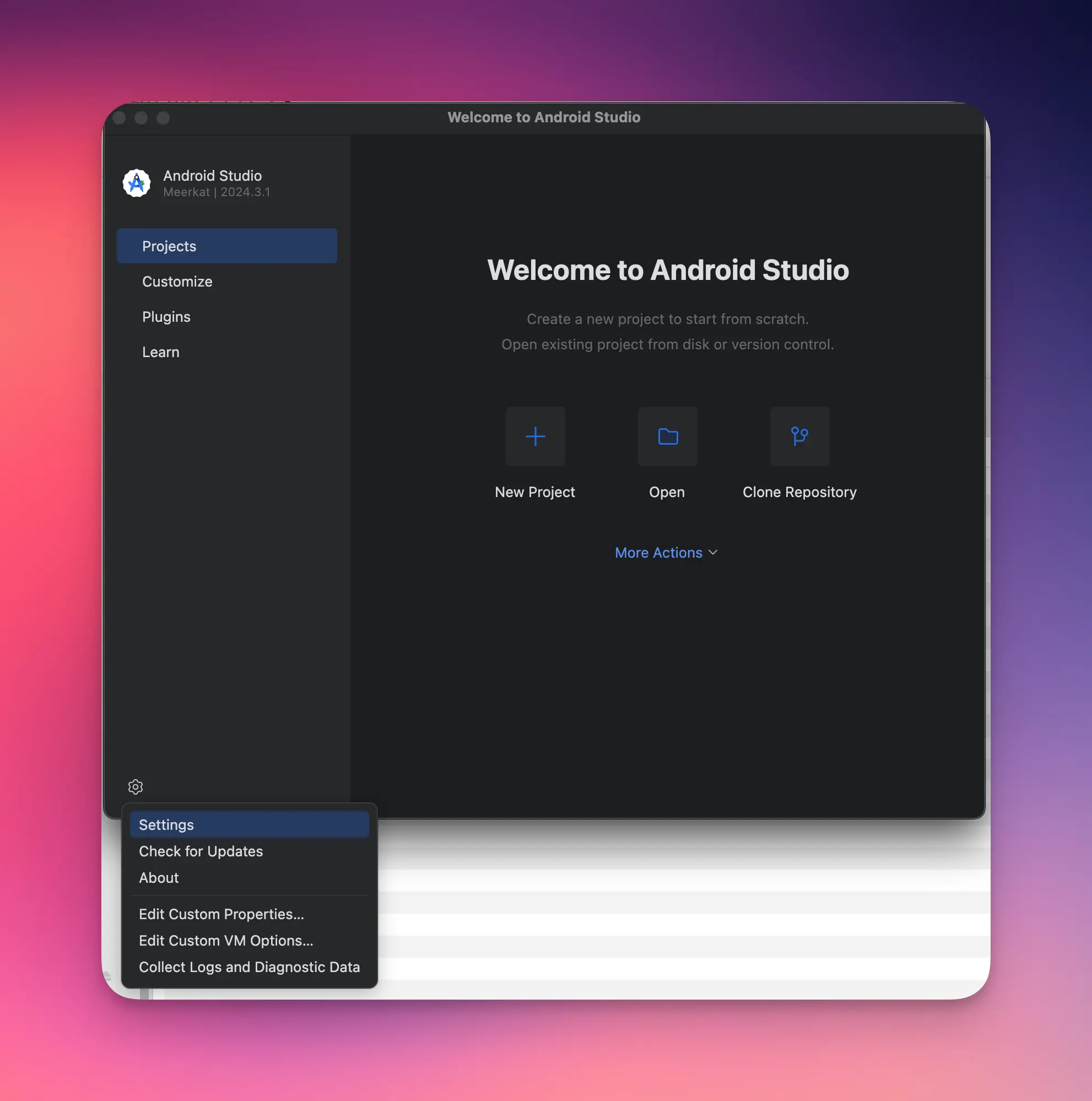 Android Studio设置